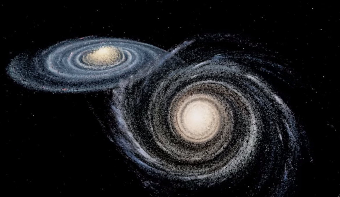 Ученые предсказали столкновение нашей галактики с галактикой Андромеда