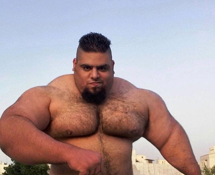 Саджад Гариби — иранский Халк, весящий более 150 кг
