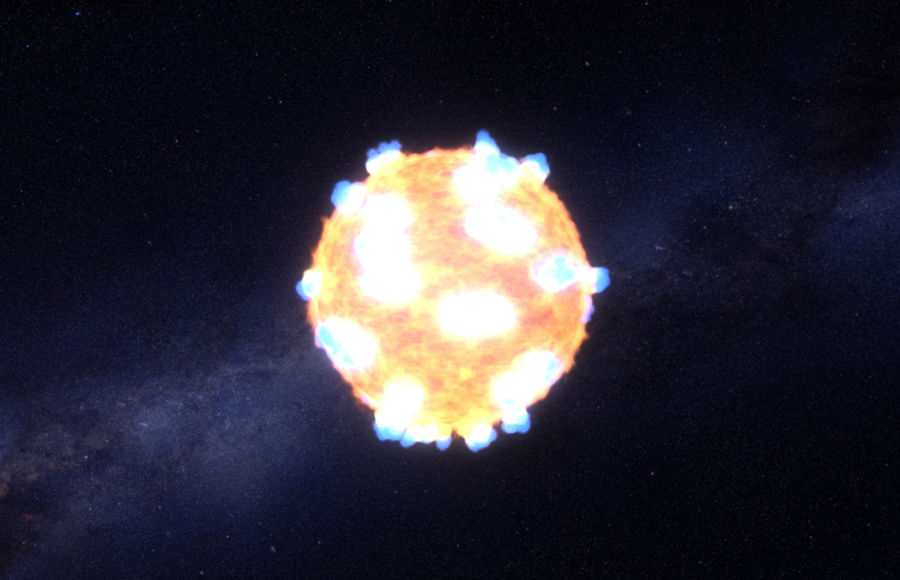 Взрыв сверхновой: видео от NASA