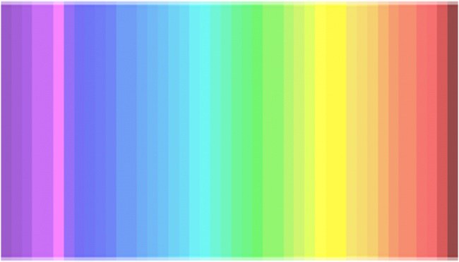 Только 25% населения планеты могут увидеть все оттенки этого спектра