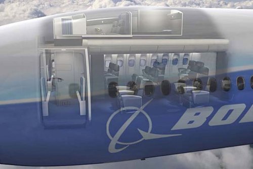 Секретные спальни в Боингах 777 и 787 для членов экипажа, выполняющих длительные перелёты