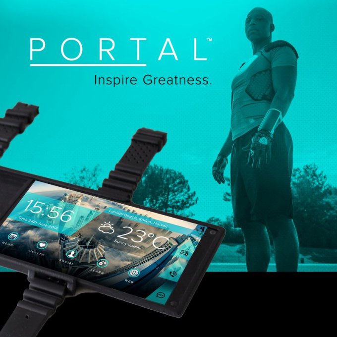 Portal — гибкий смартфон