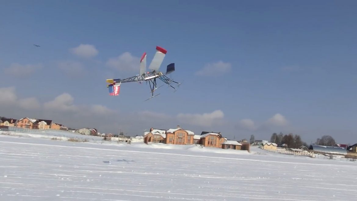 Российские разработчики совершили первый в мире управляемый полет «птицекрыла»