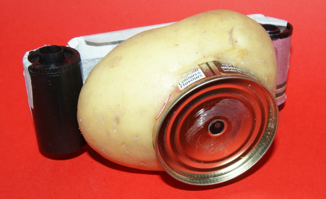 Картофельная фотокамера