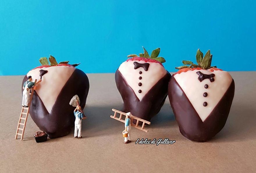 Итальянский кондитер создает из десертов миниатюрные миры