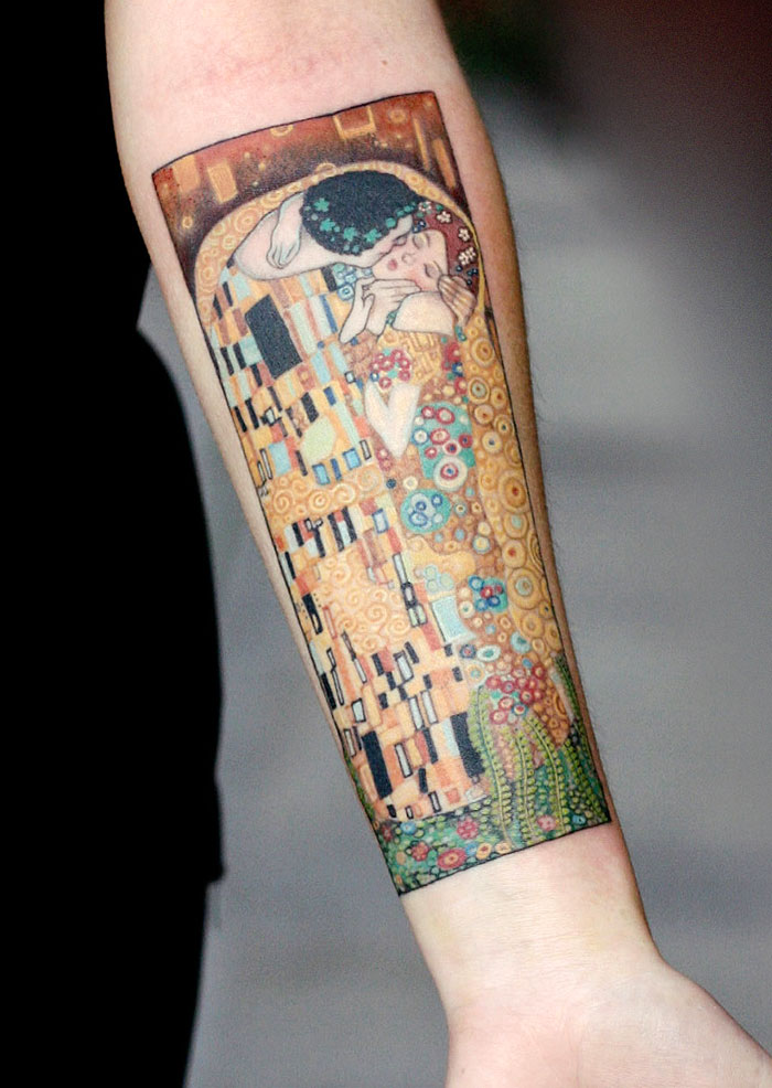 10 татуировок по картинам Густава Климта