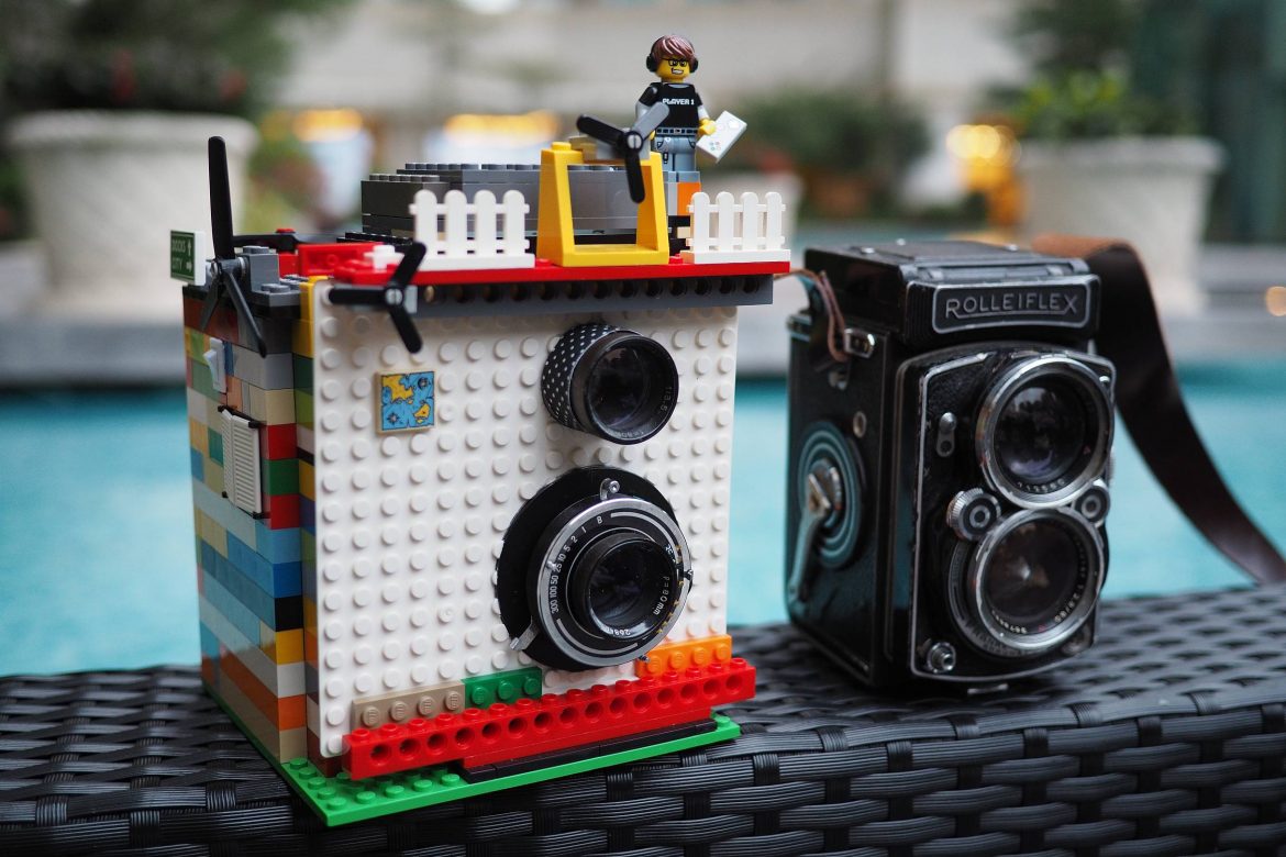 Камера, сделанная из Лего
