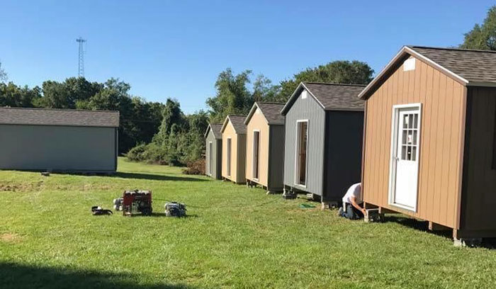 Город построил крошечную деревню для бездомных ветеранов