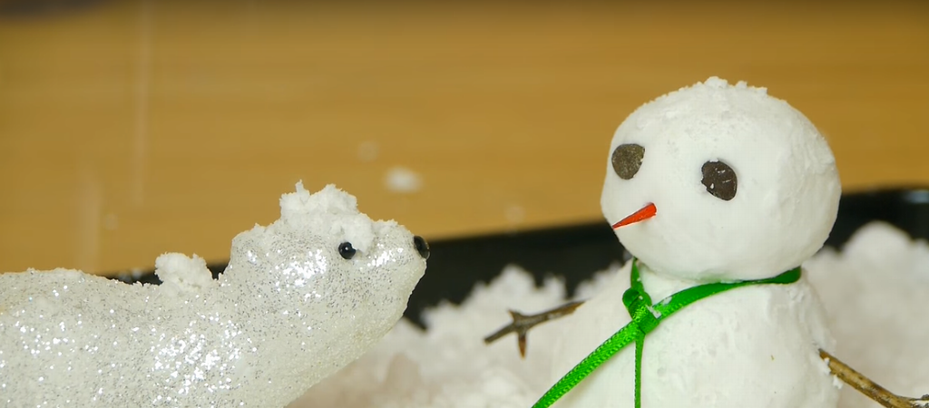 Как сделать искусственный снег