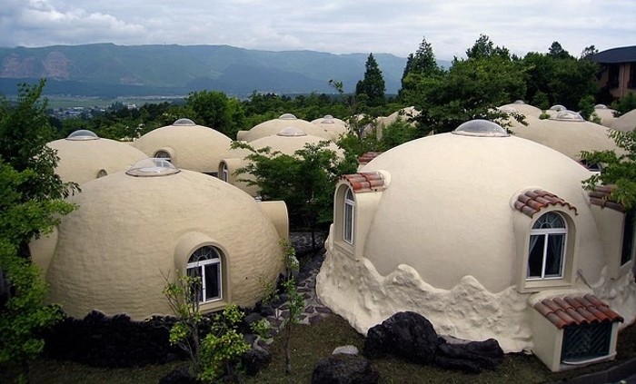 Японские дома из пенопласта