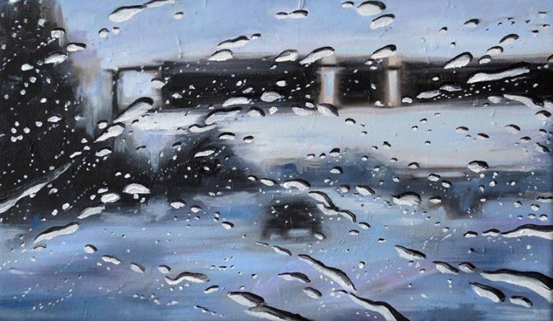 Художник, который рисует дождь