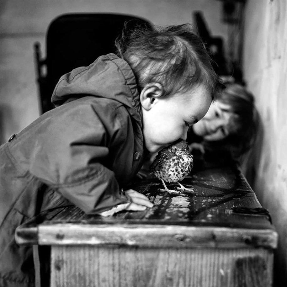 Беззаботное детство — трогательная фотоистория