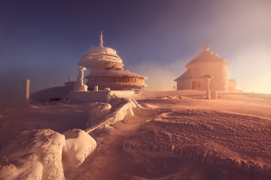 Волшебство зимы в Польских горах