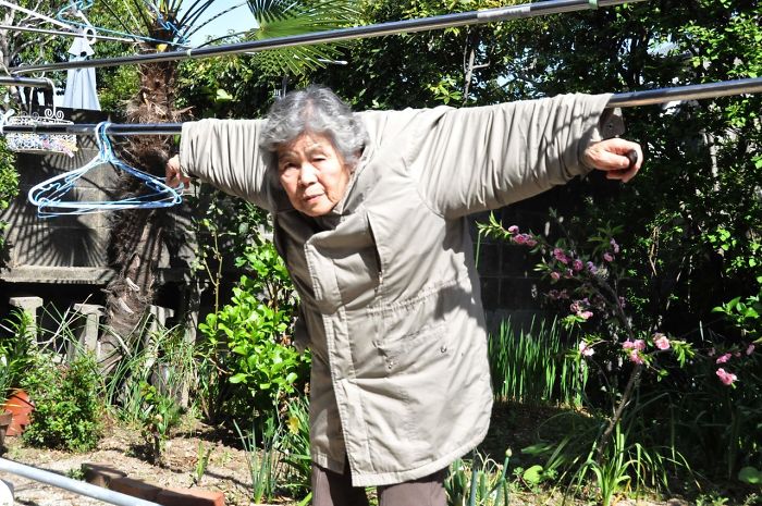 Смешные автопортреты от 89-летней японки